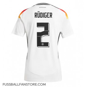 Deutschland Antonio Rudiger #2 Replik Heimtrikot EM 2024 Kurzarm